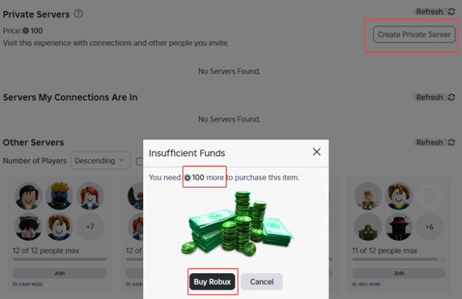 create private server the forge